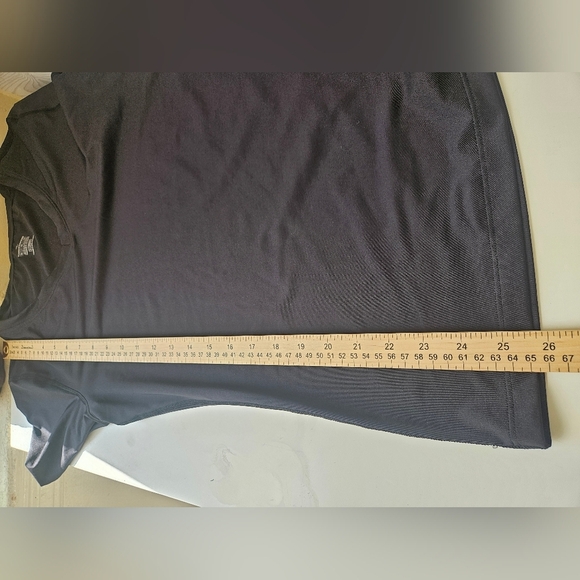 Tommie Copper- Women's Black V-Neck Top XL Gym Training. - Picture 4 of 7